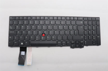 Lenovo ThinkPad L15 Gen 4 T16 Gen 2 P16s Gen 2 Keyboard Black 5N21K05135