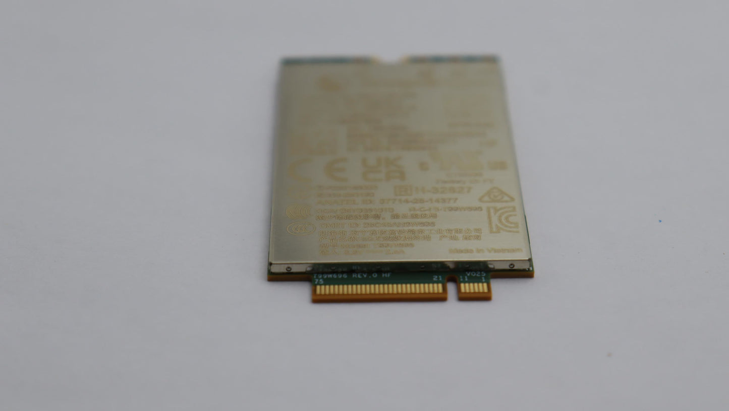 Lenovo WIRELESS Wireless,WWAN,FXN,SDX61 Paris WWAN Foxconn Board 5W11Q87670