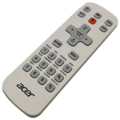 Acer Projector A1200 P1250 P1250B Projector Remote Controller White MC.JMV11.007