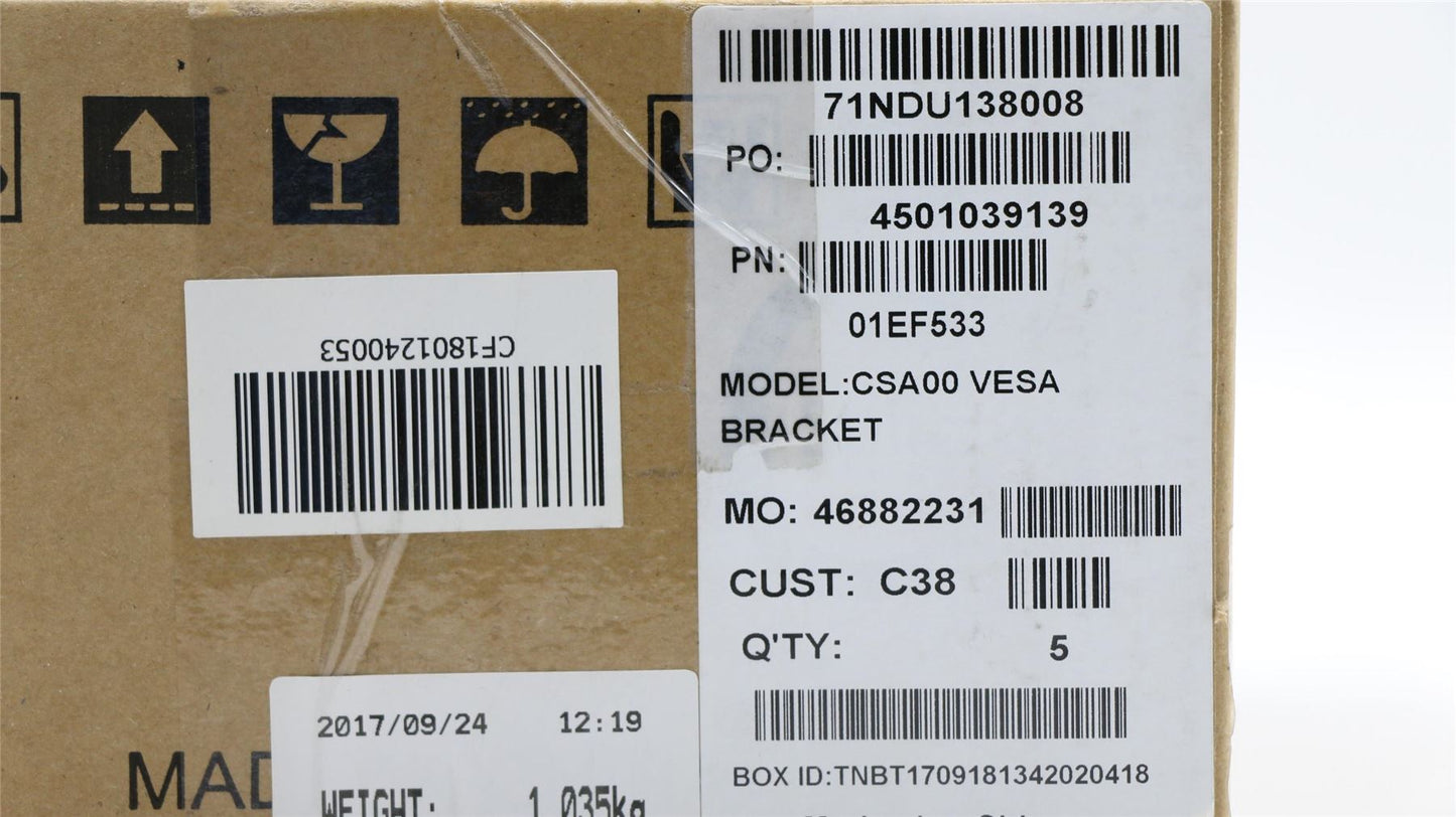 Lenovo S5250 Vesa bracket 01EF533