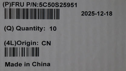 Lenovo CARDPOP C 83Q7 USB Board 5C50S25951