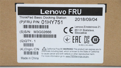 Lenovo Dock Basic Docking Station Basic Docking Station 5D20Z56373