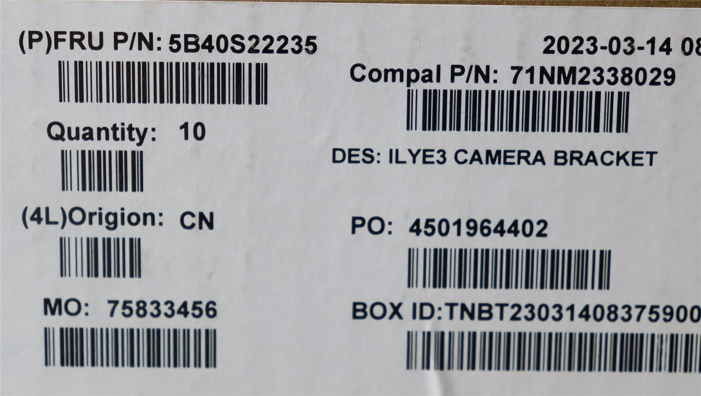 Lenovo Camera bracket C 82YA 5B40S22235