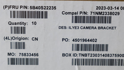 Lenovo Camera bracket C 82YA 5B40S22235