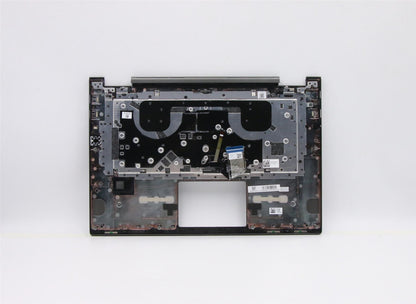 Lenovo 730 15IWL Keyboard Palmrest Top Cover US Euro Iron Grey 5CB0T04945