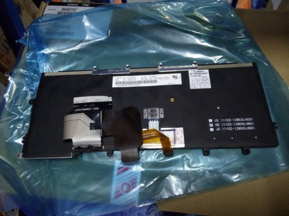 Genuine Lenovo ThinkPad X240 X250 Keyboard Nordic Black Backlit 04X0197 04X0235