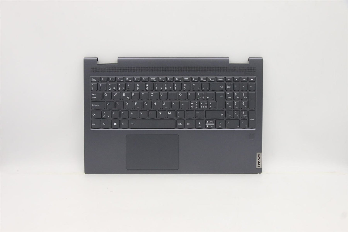 Lenovo Yoga 7-15ITL5 Keyboard Palmrest Top Cover Swiss Grey 5CB1A22481