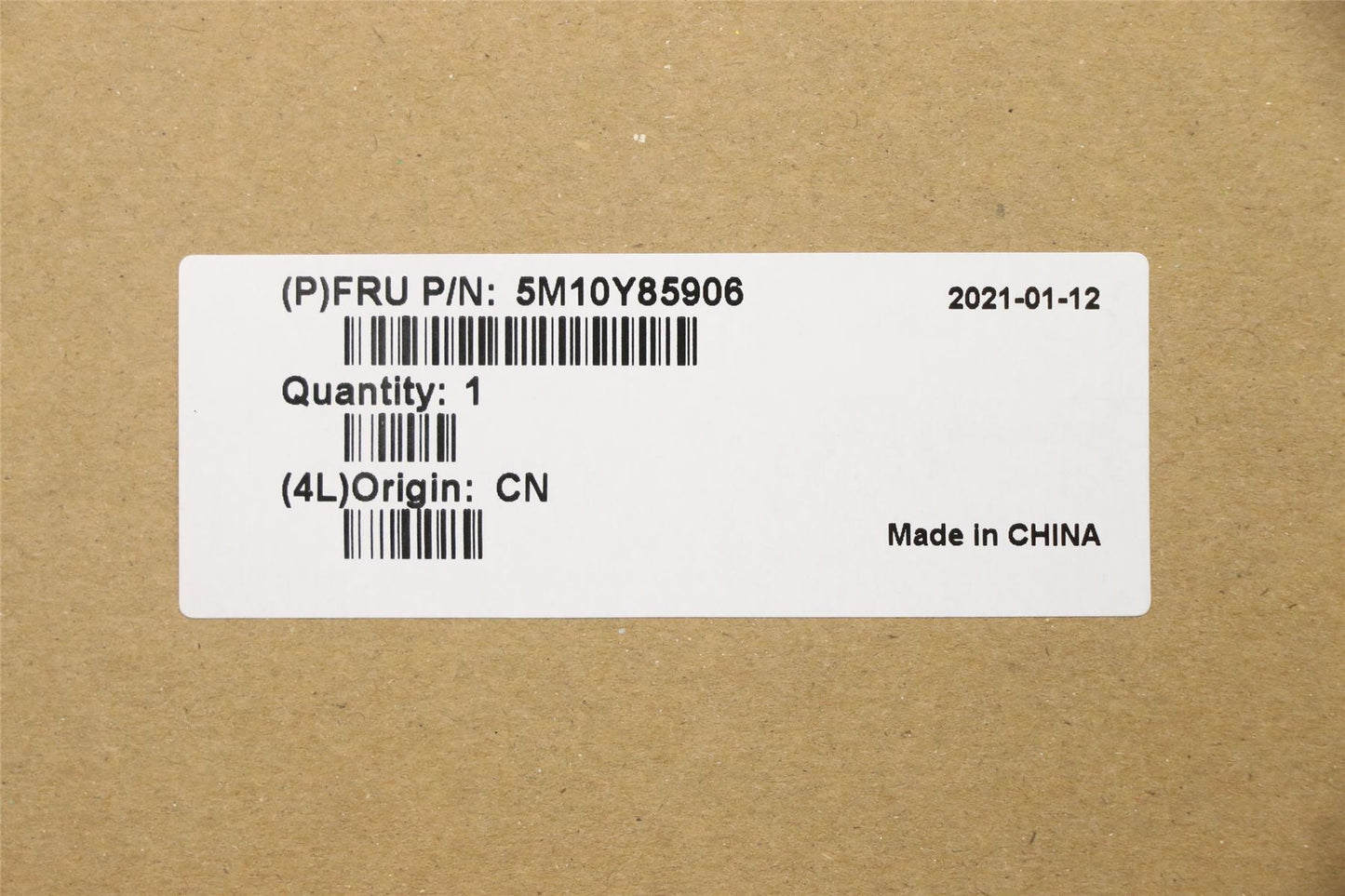 Lenovo ThinkPad X13 Gen 1 Keyboard Palmrest Top Cover Estonian Black 5M10Y85906