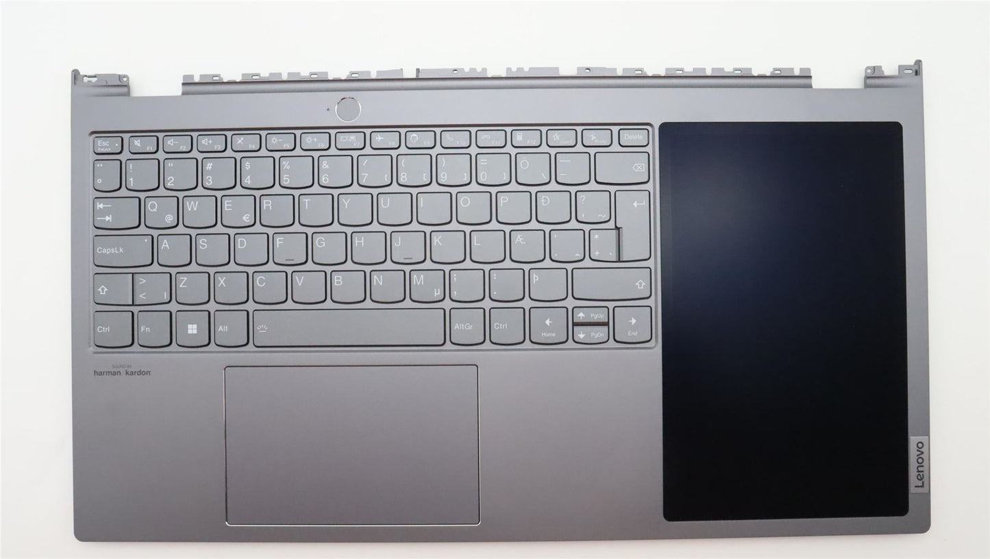 Lenovo ThinkBook G3 IAP Palmrest Cover Touchpad Keyboard Icelandic 5CB1J38368
