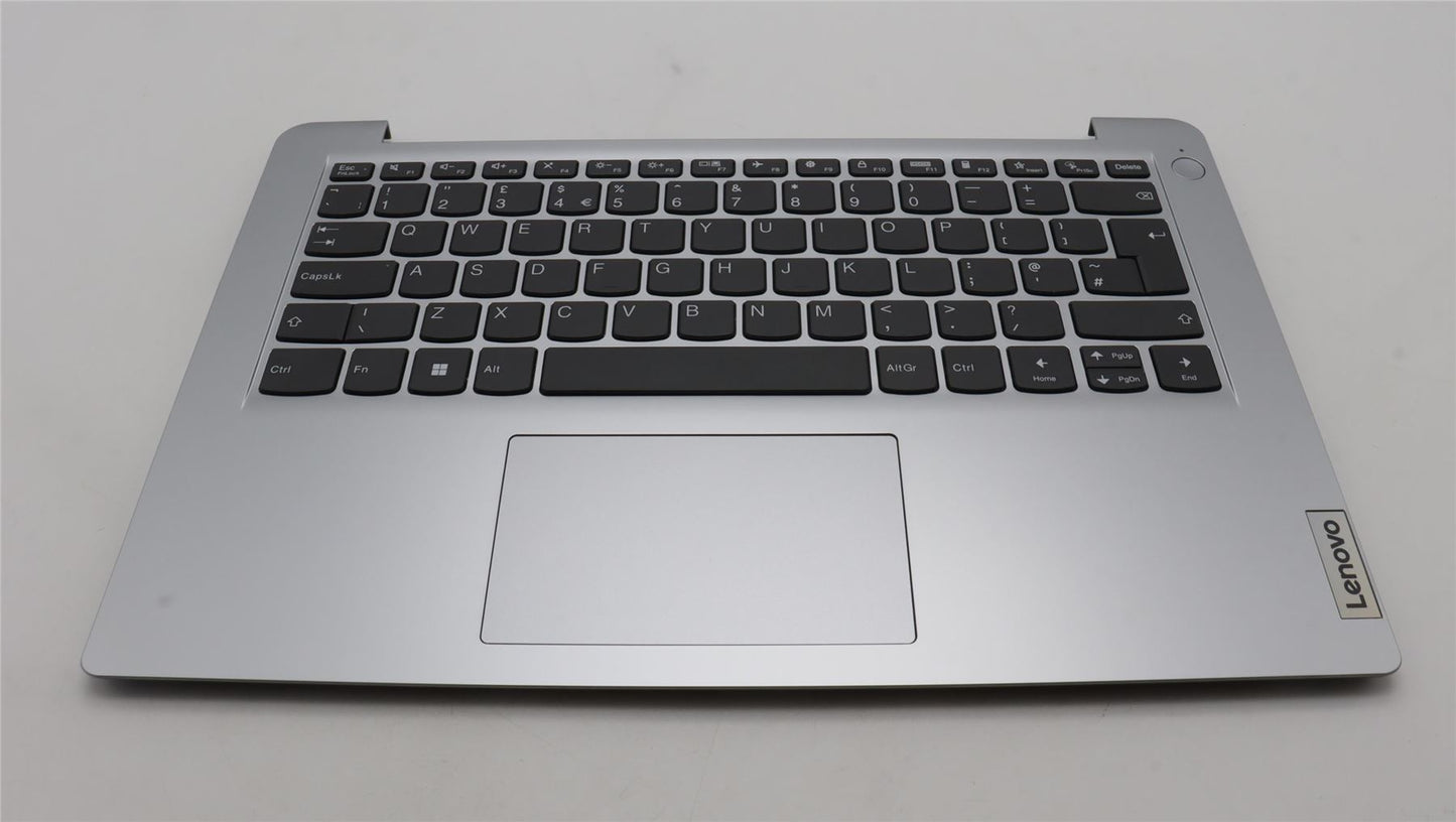 Lenovo IdeaPad 1 14IAU7 Palmrest Cover Touchpad Keyboard UK Grey 5CB1J01735