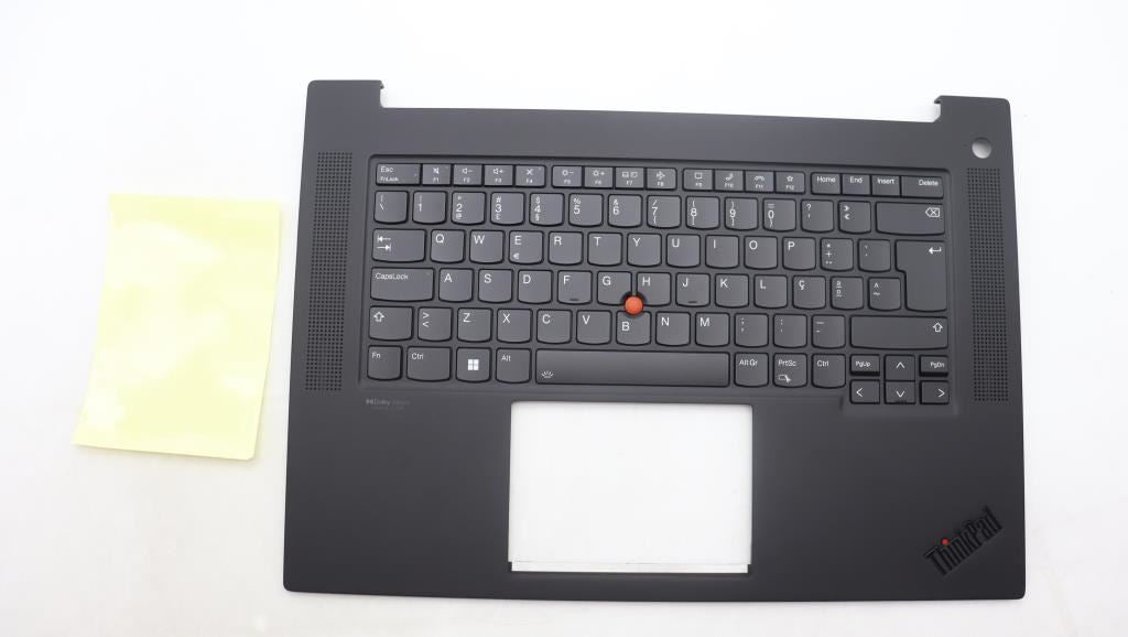 Lenovo ThinkPad P1 Gen 6 Keyboard Palmrest Top Cover Portuguese 5M11L89017