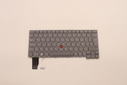 Lenovo ThinkPad L13 4 Keyboard Swedish Finnish Grey Backlit 5N21H76910