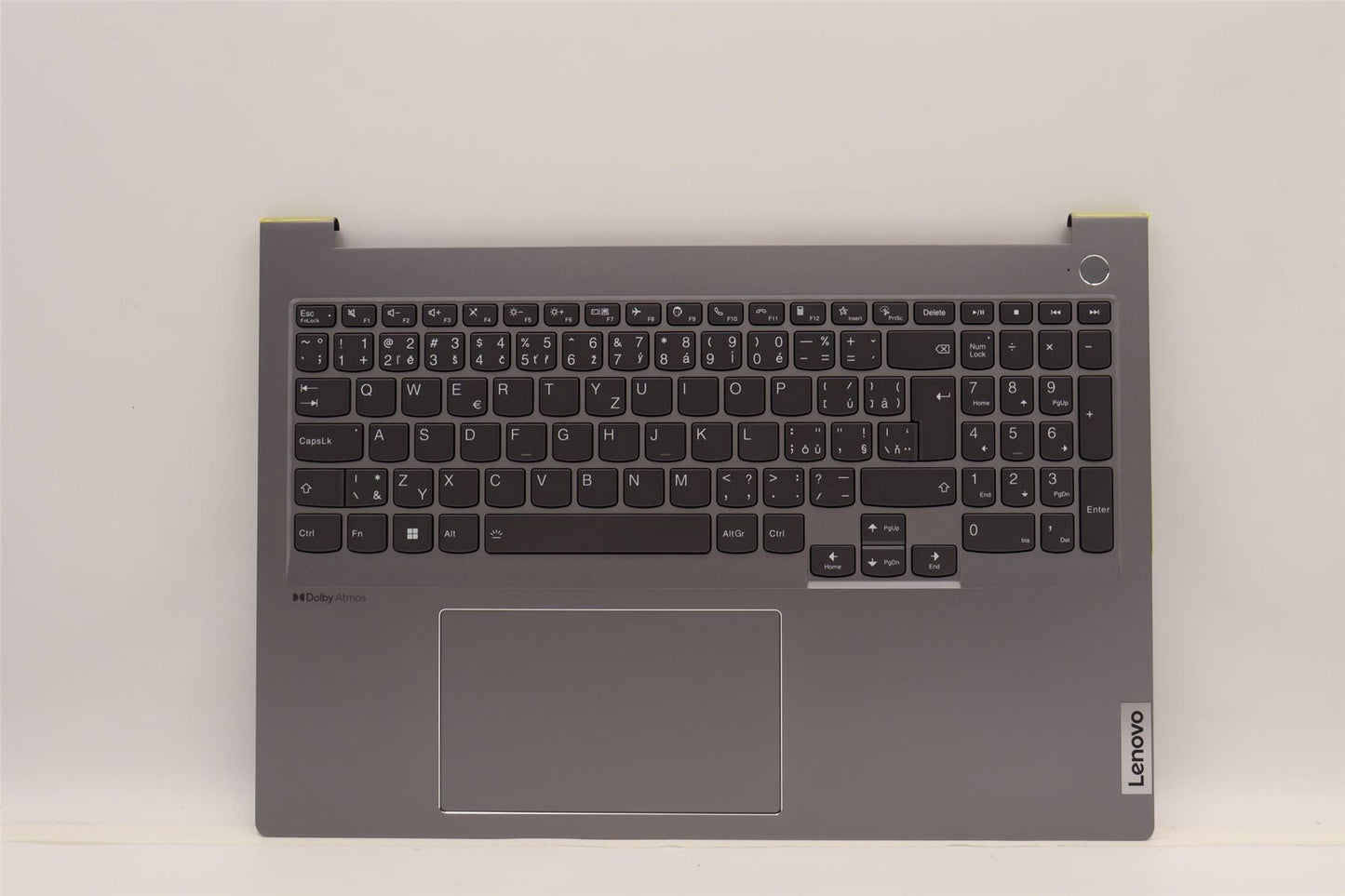 Lenovo ThinkBook 16 G4+ IAP Palmrest Cover Touchpad Keyboard Grey 5CB1H68151