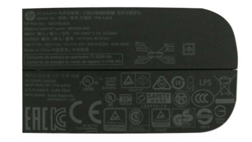 Genuine HP Spectre 12-C 13-AE USB-C AC Power Adapter Charger Supply 925740-002