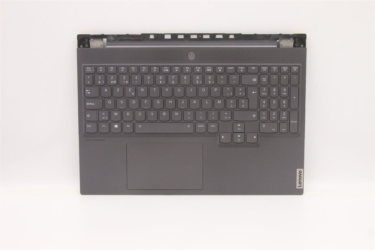 Lenovo 7 16ITHg6 Palmrest Cover Touchpad Keyboard Belgian Grey 5CB1D05144