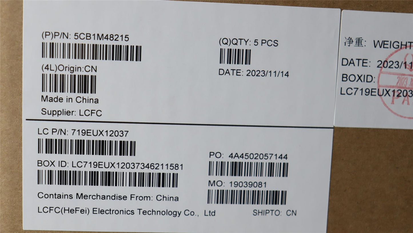 Lenovo COVER UpperCaseASM_SPA L83ENFPAGBL 5CB1M48215