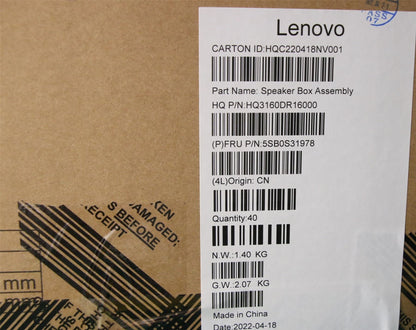 Lenovo Duet IP 3 11Q727 EDU Speaker Speakers 5SB0S31978