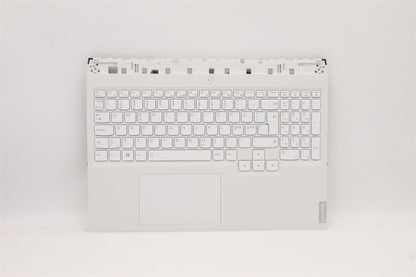 Lenovo Legion 5 Pro-16ACH6H Keyboard Palmrest Top Cover Norwegian 5CB1C14933