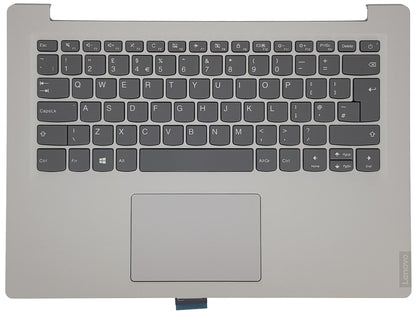 Lenovo IdeaPad S145-14IKB Keyboard Palmrest Top Cover UK Grey 5CB0W43413