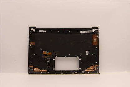 Lenovo ThinkPad Z16 Gen 1 Keyboard Palmrest Top Cover Danish Black 5M11J13396