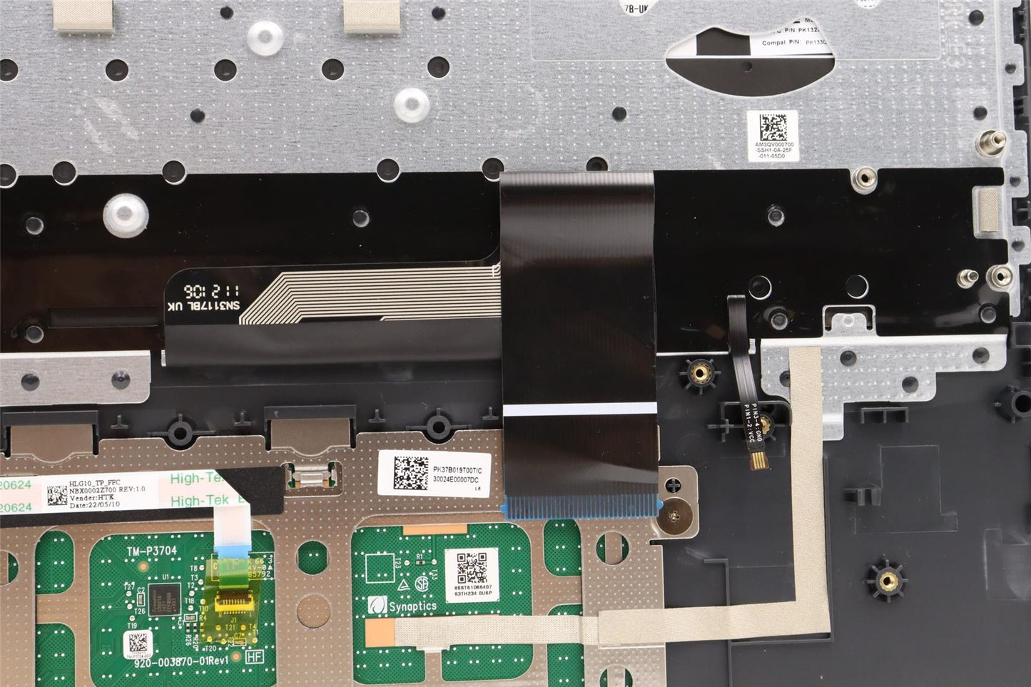 Lenovo IdeaPad 3 15IAH7 Palmrest Cover Touchpad Keyboard Hungarian 5CB1H89869