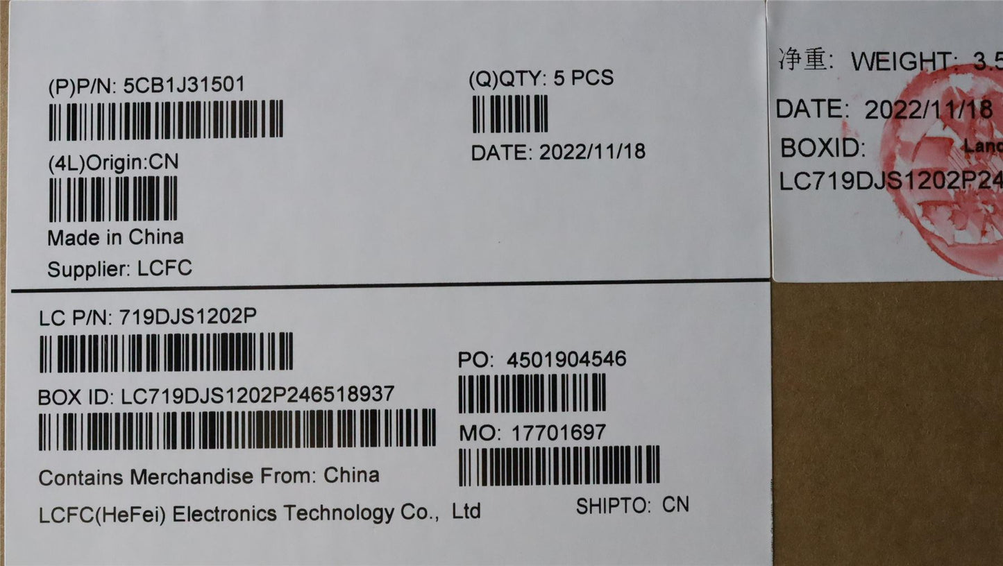 Lenovo Upper Case ASM_ITA L82UG OG_WH 5CB1J31501