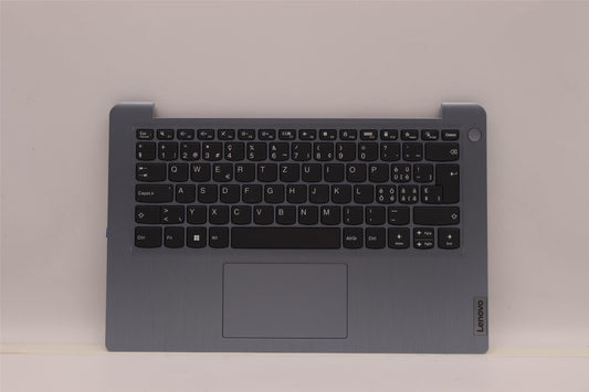 Lenovo IdeaPad 3 14ABA7 Palmrest Cover Touchpad Keyboard Swiss Grey 5CB1H77801