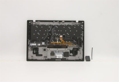 Lenovo ThinkPad X1 Gen 1 Keyboard Palmrest Top Cover Slovenian Black 5M11B38336