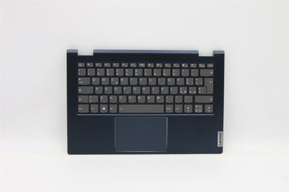 Lenovo Yoga 14s ITL Palmrest Cover Touchpad Keyboard Italian Backlit 5CB1C92794