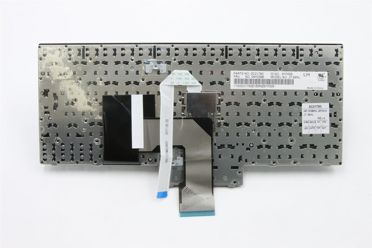 Genuine Lenovo ThinkPad X140e x131e Keyboard Dutch Black 04Y0361 04Y0398