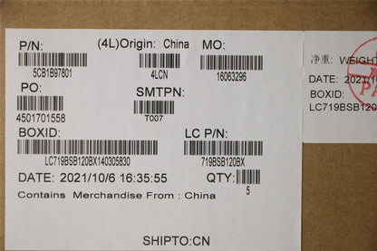 Lenovo Upper Case ASM_GER L82H7 AG FP BLD 5CB1B97801