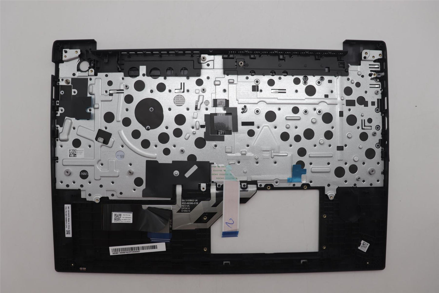 Lenovo MECH_ASM FRU KBD CCV POR BL (PMX) UK BK 5M11N99880