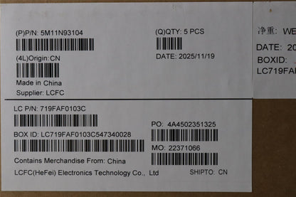 Lenovo MECH_ASM BL KB BK SPA PMX 5M11N93106