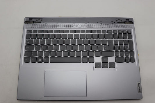 Lenovo Slim 5 16APH8 Palmrest Cover Touchpad Keyboard UK Silver 5CB1L60084