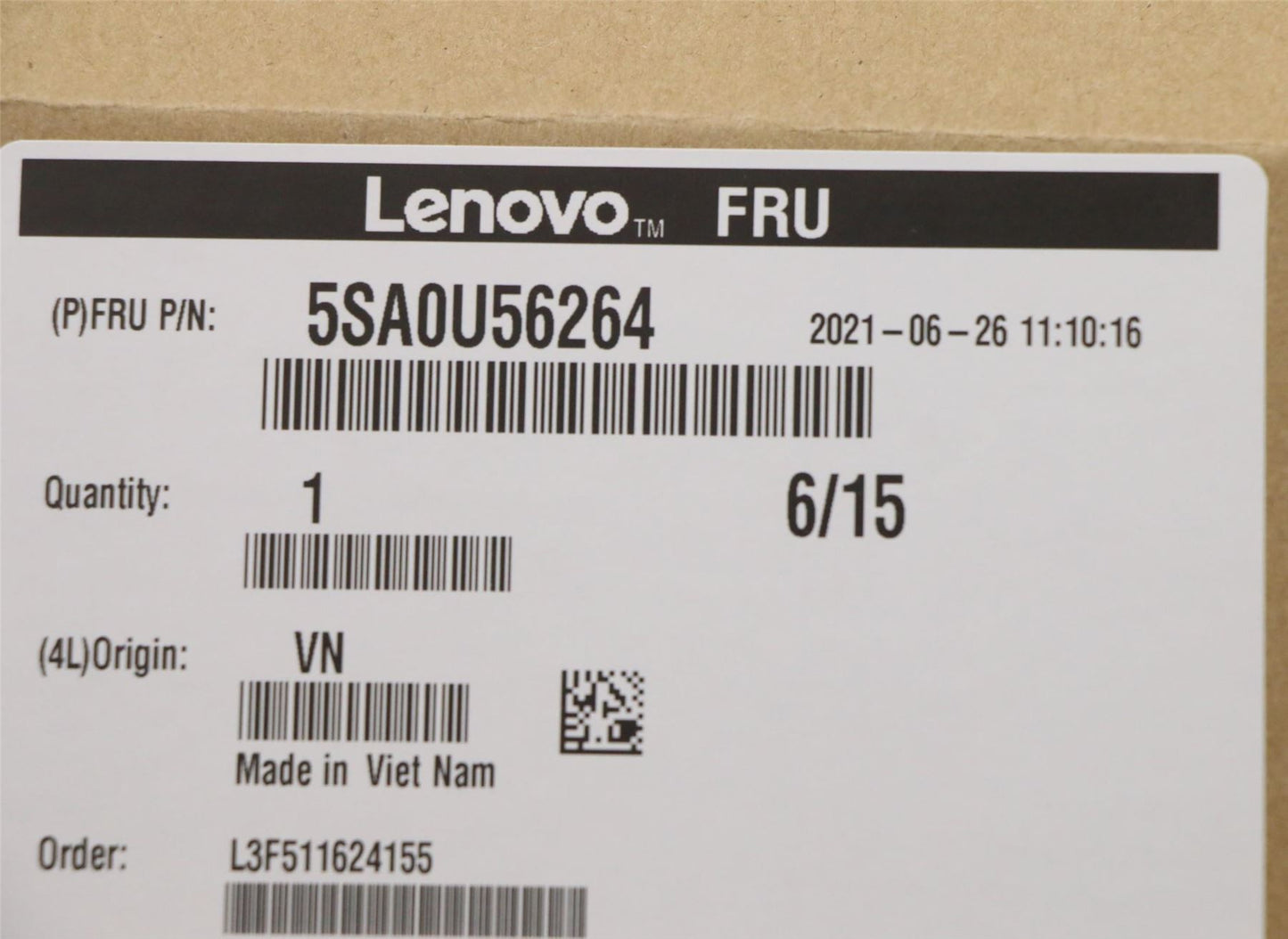 Lenovo T5 26IOB6 5 14IOB6 CPU Processor 5SA0U56264