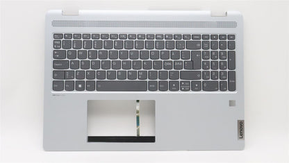 Lenovo IdeaPad 5 16IAU7 Keyboard Palmrest Top Cover Nordic Cloud Grey 5CB1H81055