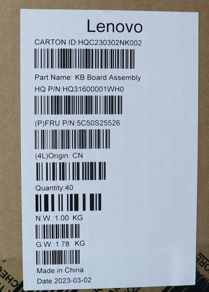 Lenovo Yoga 7 14IRH8 USB-A Button Board 5C50S25526