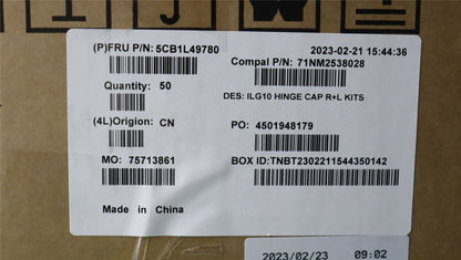 Lenovo Hinge Cap R+L C 82XV 5CB1L49780