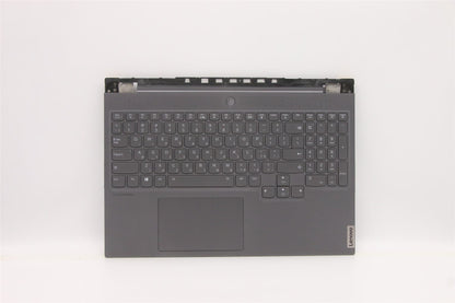 Lenovo 7 16ACHg6 Palmrest Cover Touchpad Keyboard Hebrew Storm Grey 5CB1C17316