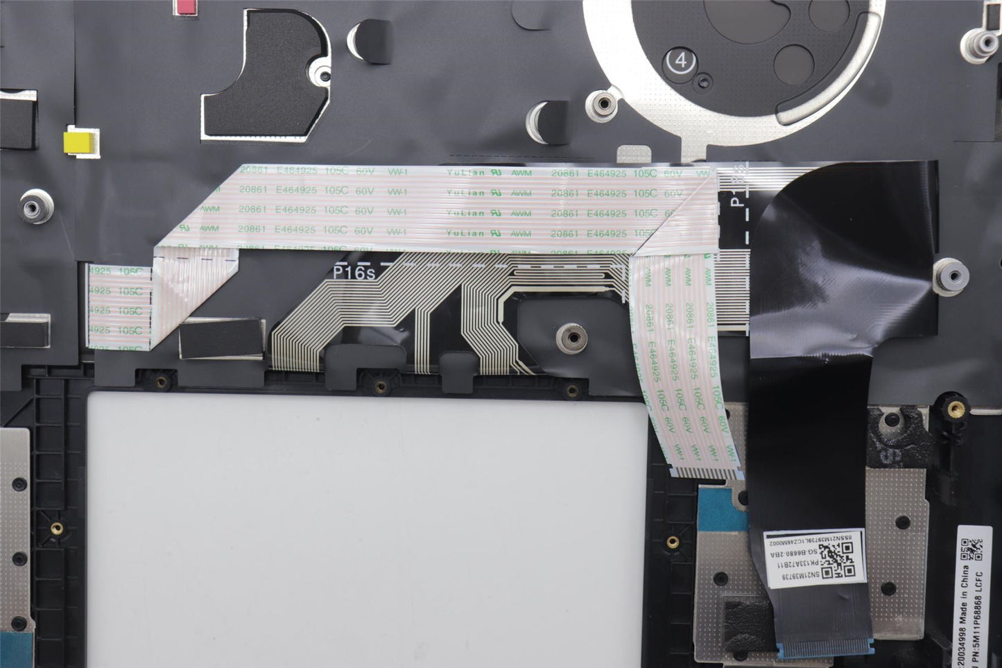 Lenovo MECH_ASM BL KB NP BK WW UKE LTN 5M11P68868