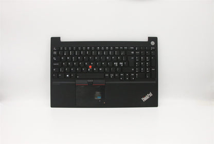 Lenovo ThinkPad E15 Keyboard Palmrest Top Cover Nordic Black Backlit 5M10V16914