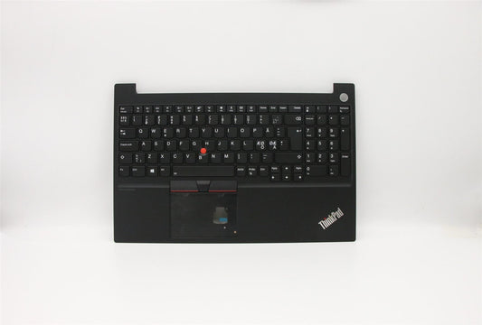 Lenovo ThinkPad E15 Keyboard Palmrest Top Cover Nordic Black Backlit 5M10V16914