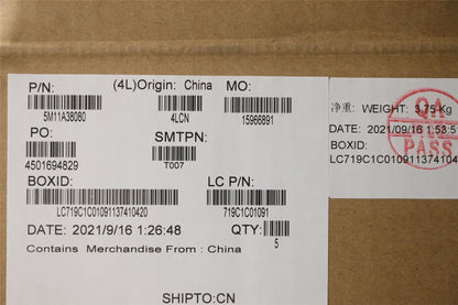Lenovo MECH_ASM KB C SWE/FIN(PMX)PT UK BK 5M11A38080