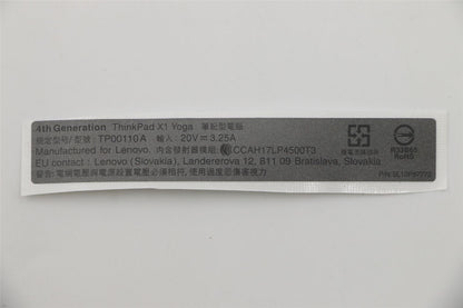 Lenovo 5L10V27612 LABEL KIT,GEO Label