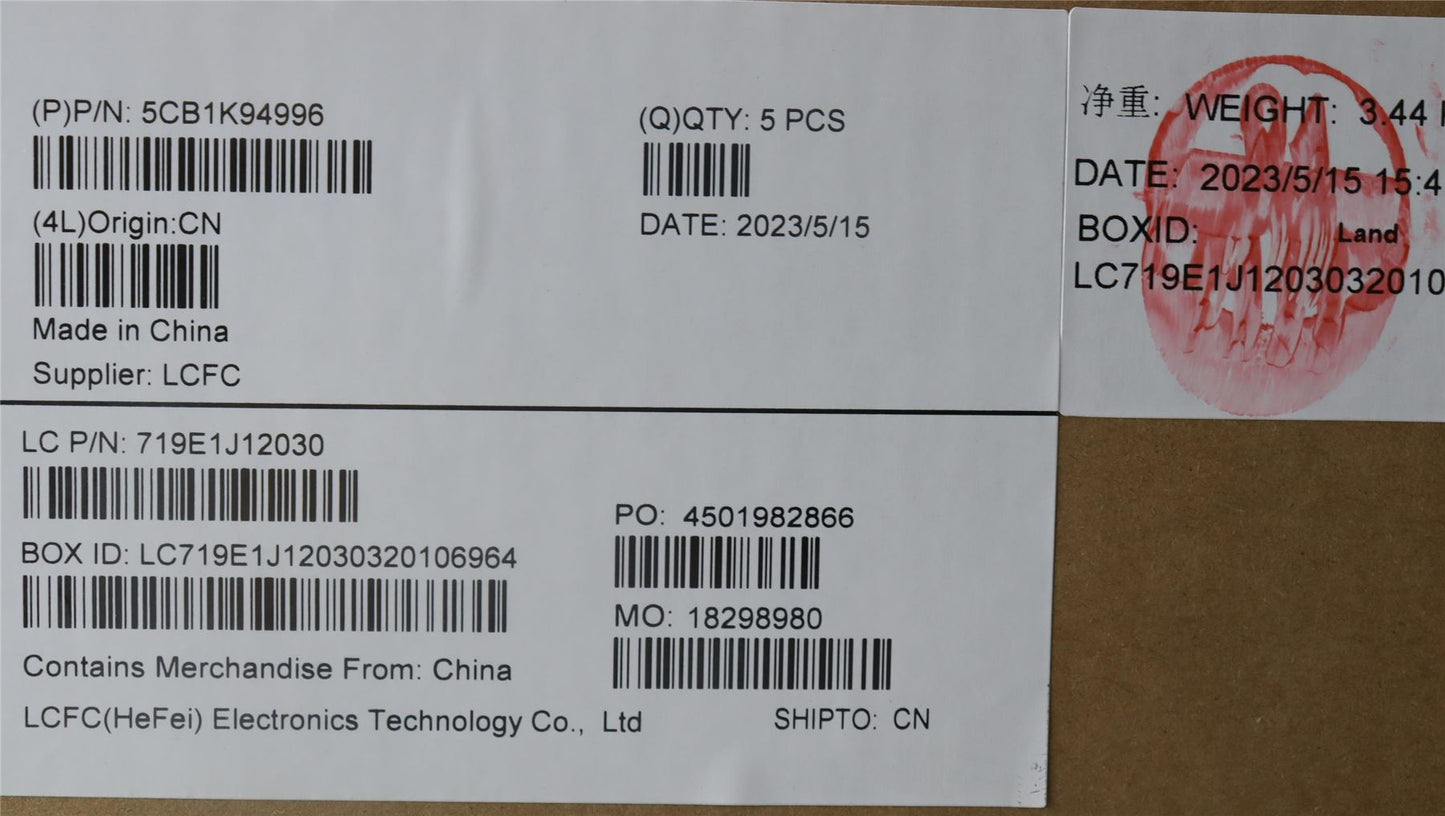 Lenovo IdeaPad 3 15IAN8 Palmrest Cover Touchpad Keyboard Swiss 5CB1K94996