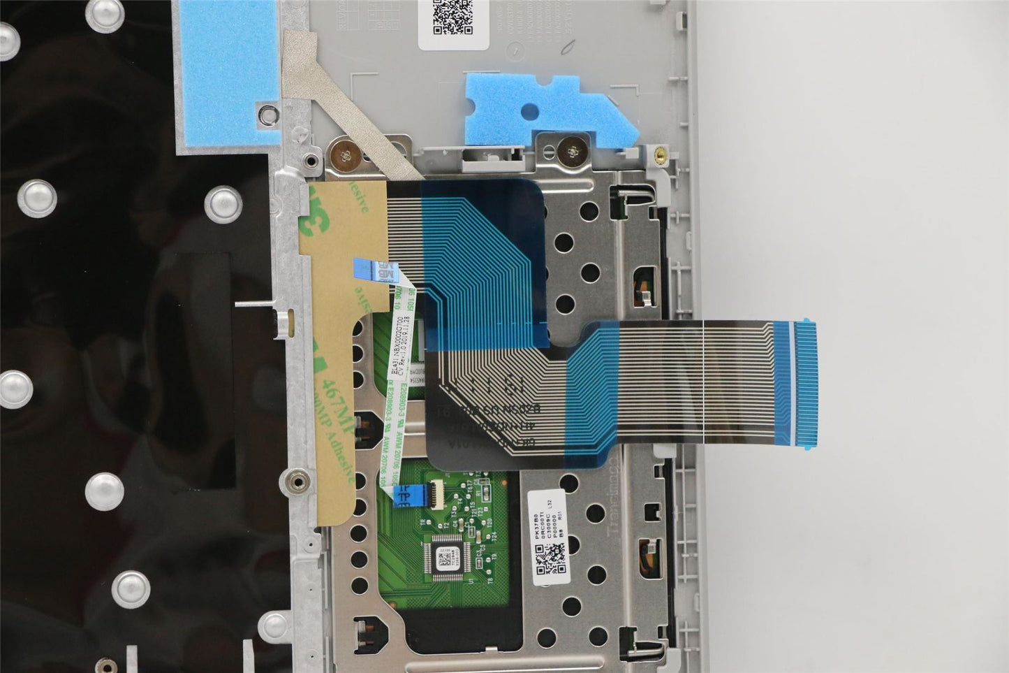 Lenovo IdeaPad S340-14API S340-14IIL Keyboard Palmrest Top Cover Grey 5CB0S18401
