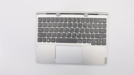 Lenovo Miix 320-10ICR Palmrest Touchpad Keyboard Dock Korean Silver 5N20P20565