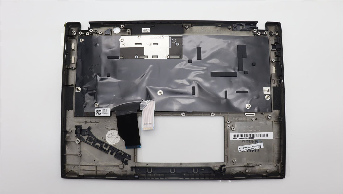 Lenovo ThinkPad X13 Gen 4 Keyboard Palmrest Top Cover Estonian Black 5M11H94382