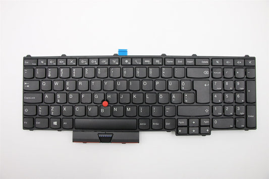 Genuine Lenovo ThinkPad P50 P70 Keyboard Estonian Black 00PA284