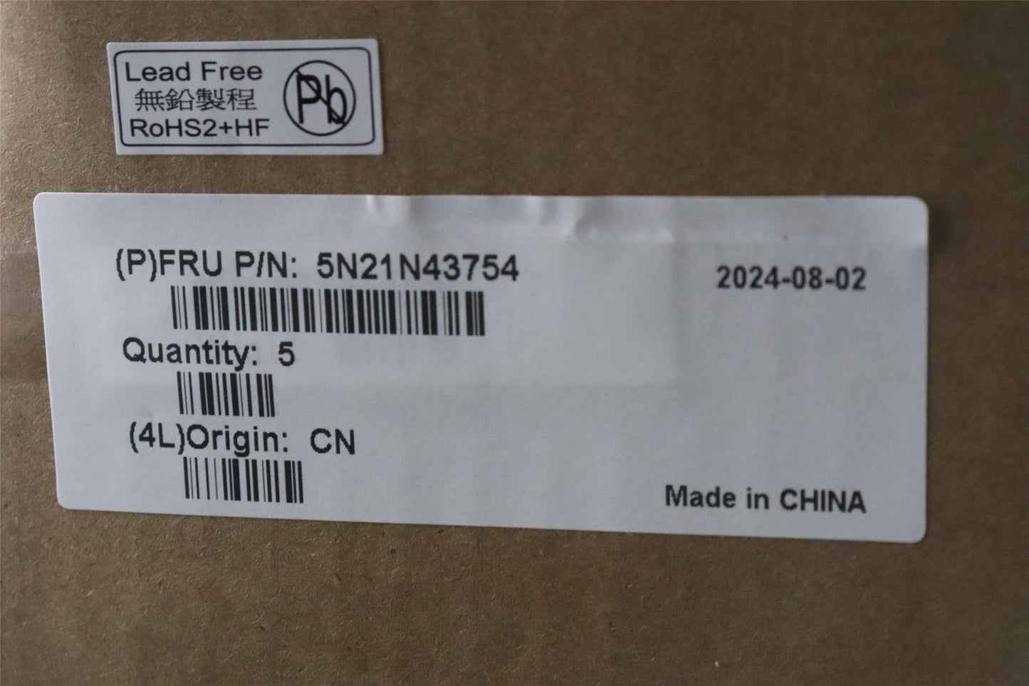 Lenovo 500w Gen 4 Keyboard Danish Black Backlit 5N21N43747
